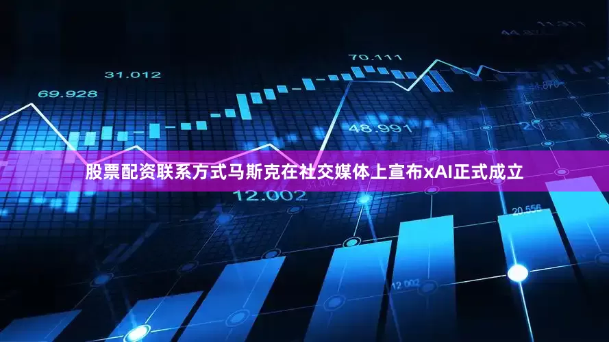 股票配资联系方式马斯克在社交媒体上宣布xAI正式成立